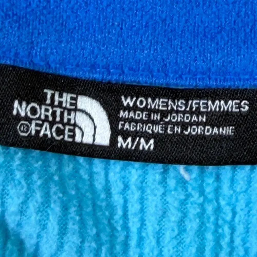 The North Face Women's Blue Medium Flight Series Long Sleeve Fleece Jacket Top